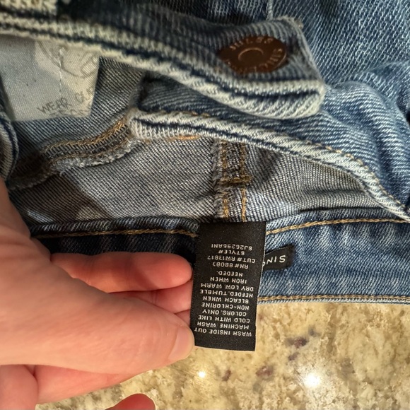 Sincerely Jules Button fly Stretchy Denim Size 1/25 D1.2 - Picture 14 of 14
